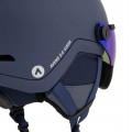 KASK NARCIARSKI DZIECIĘCY ATTABO Avens 2.0 VISOR JR Z SZYBĄ WIZJER 51-54 cm