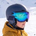 KASK NARCIARSKI DZIECIĘCY ATTABO Avens 2.0 VISOR JR Z SZYBĄ WIZJER 51-54 cm