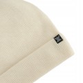 CZAPKA ZIMOWA WOOLCANO WEŁNA MERINO HAT1037 KREMOWA CIEPŁA ODDYCHAJĄCA