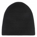 CZAPKA ZIMOWA WOOLCANO WEŁNA MERINO HAT1037 CZARNA CIEPŁA ODDYCHAJĄCA