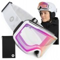 GOGLE NARCIARSKIE ATTABO Nanuk Pro Z FOTOCHROMEM S1-S3 BIAŁE OTG Anti-fog