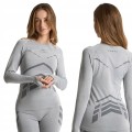 BLUZA TERMOAKTYWNA DAMSKA KADVA ALPINESTEP BAMBOO THERMO BEZSZWOWA S/M