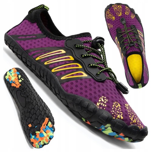 BUTY DO WODY AQUASTIC AQUA WS120 BAREFOOT LEKKIE NA PLAŻĘ DESKĘ SUP / 37