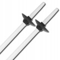 KIJE KIJKI NARCIARSKIE ZJAZDOWE FIZAN STORM WHITE BIAŁE 115 cm