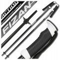 KIJE KIJKI NARCIARSKIE ZJAZDOWE FIZAN ACTION PRO GREY CZARNE SZARE 130 cm