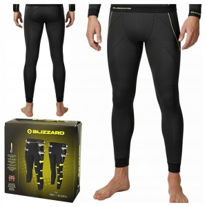 SPODNIE LEGGINSY MĘSKIE BIELIZNA TERMOAKTYWNA BLIZZARD TERMICZNE / XS/S
