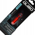 TYLNA LAMPKA ROWEROWA QUBO LINEAR+ LED 6 TRYBÓW 30 lm 400 mAh ŁADOWANA USB
