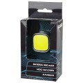 PRZEDNIA LAMPKA ROWEROWA QUBO QUATRO F COB 300 mAh 8 FUNKCJI ŁADOWANA USB
