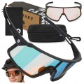 OKULARY ROWEROWE SPORTOWE ATTABO Stilb Z FOTOCHROMEM KAT. 1-3 ETUI + RAMKA