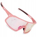 DAMSKIE OKULARY ROWEROWE SPORTOWE ATTABO Stilb Z FOTOCHROMEM ETUI + RAMKA