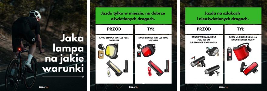 Jaką lampkę rowerową wybrać do warunków