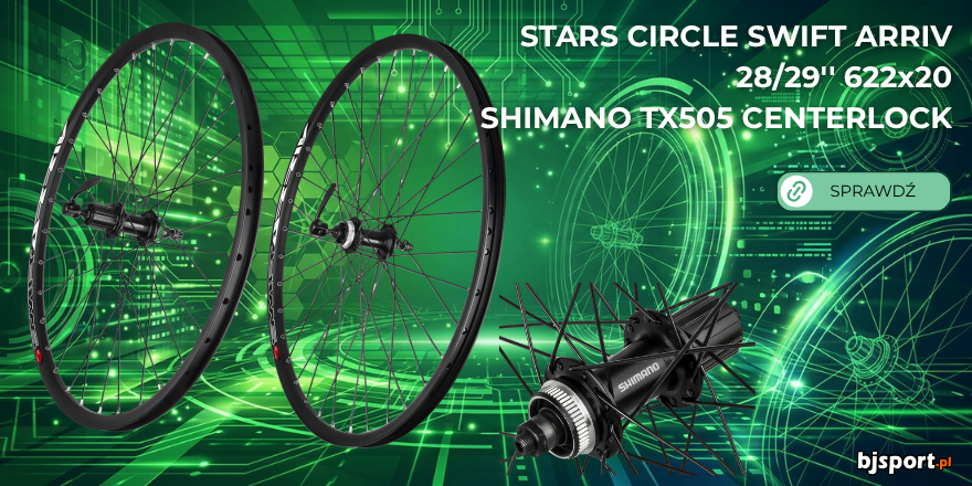 Koła rowerowe Stars Circle - Shimano Centerlock