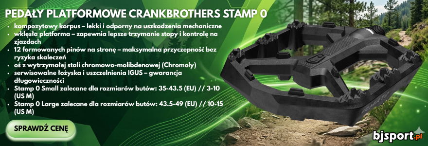 Pedały platformowe Crankbrothers Stamp 0