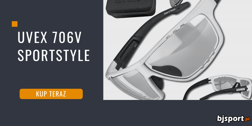 Okulary sportowe fotochromowe Uvex 706 Sportstyle